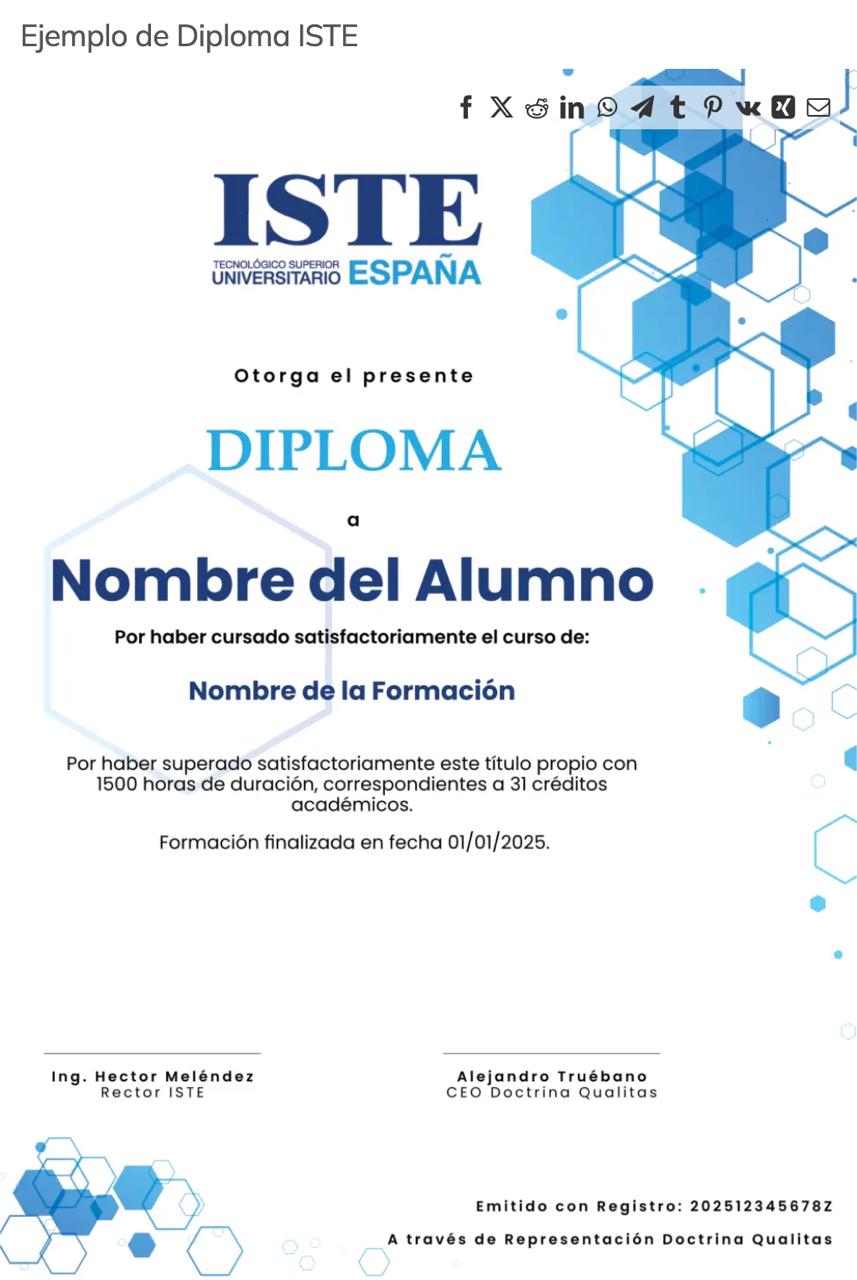 Certificado con aval del Ministerio de trabajo del Ecuador SETEC