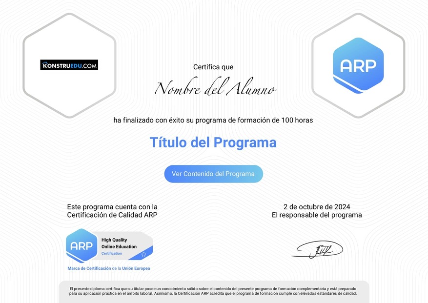 Certificación ARP